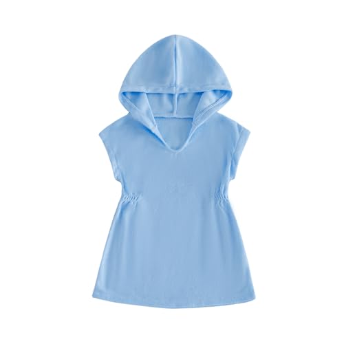 Image of Toddler Little Girl Swim Cover Up Beach Towel Coverup Bathing Suit Cover Ups Swimsuit Summer Baby Beach Essentials