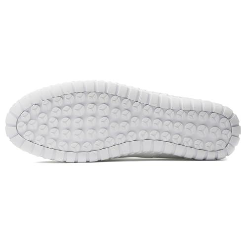 Image of Men's Slip-On Loafers Mules Clog Handmade Leather Slippers Hand Stitched no-Heel Casual Shoes for Men Breathable Comfortable Soft