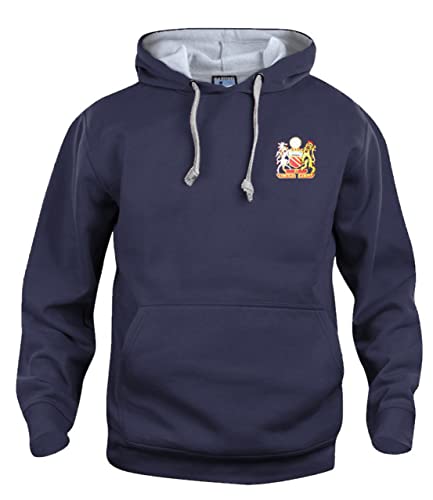 Sudadera de fútbol de Manchester U. clásica con logotipo bordado de alta calidad