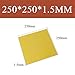 High-Temp Resistant 3240 Epoxy Insulation Board, Electrical Insulation for DIY Projects and Industrial Use(250mmx250mmx1.5mm 2pcs)