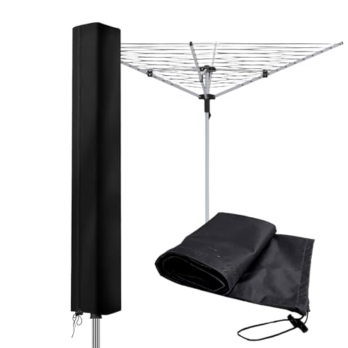 TNSOYCA Outdoor Washing Line Rotary Cover for Washing Lines, Prot...