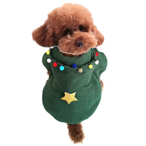 Disfraz para perro Garneck talla M color verde miniatura 4