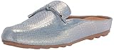 Naturalizer Women's Demur-Knot Loafer Mule Denim Snake 10 M