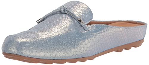 Naturalizer Women's Demur-Knot Mule, Denim Snake, 8 #TOP12