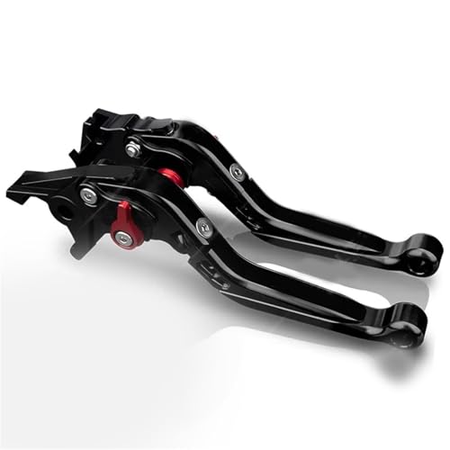 Für Yamaha XJ6 XJ6N 2009-2015 Kupplungshebel Bremse Set Faltbare Einstellbare Griff Hebel Motorrad Teile(Black 2)