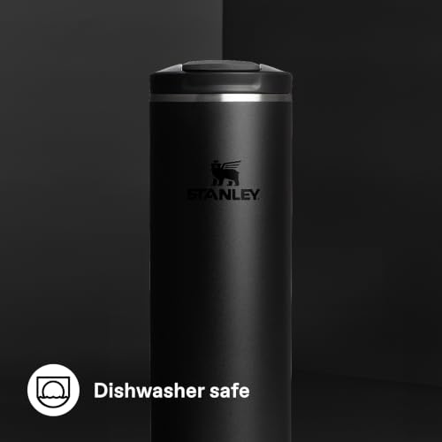 Image of STANLEY 1913 Transit Flip Top Mug 0.6L - Black