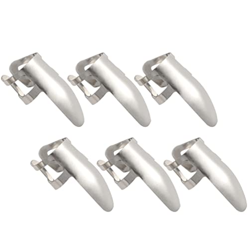 SUPVOX 6Pcs Médiators pour Guitare en Acier 6Pcs Médiators Réglables pour Guitare Banjos Et Autres Instruments - Les Beatles, Paul McCartney, John Lennon, RIngo Starr, George Harrison SUPVOX 6Pcs Médiators pour Guitare en Acier 6Pcs Médiators Réglables pour Guitare Banjos Et Autres Instruments