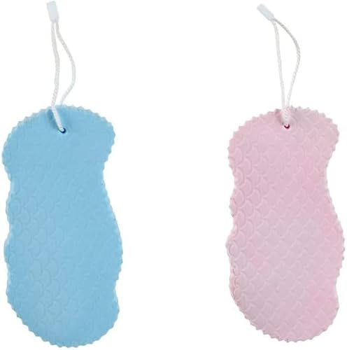 2個角質除去バススポンジ角質除去バスボディスポンジウルトラソフトマジックバススポンジ ソフトスポンジ バススポンジ 垢すりスポンジ PVA材質 超柔らかい シャワースポンジ あかすりスポンジ ボディスポンジ 角質除去 毛穴清潔 血行促進 お風呂用 用のバス