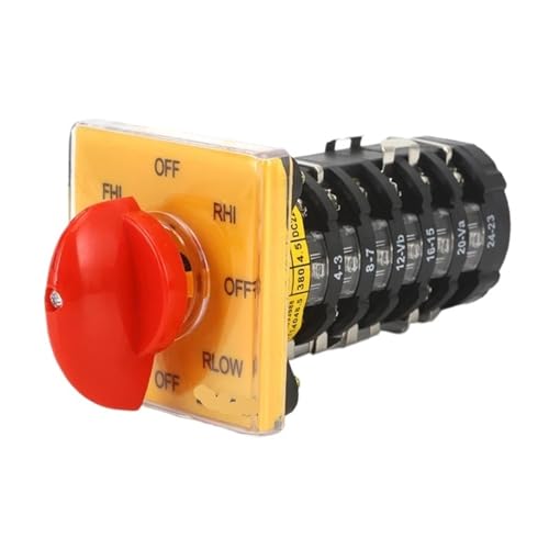 Interrupteur à came SZW25-64D/6 inverseur de marche 6 phases 25A