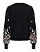 ONLY Female Sweatshirt Normal geschnitten Rundhals Gerippte Ärmelbündchen Tief angesetzte Schulter Sweatshirt
