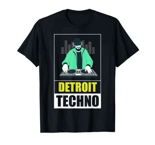 Detroit Techno | Estado americano de Michigan | Ciudad de Detroit Camiseta