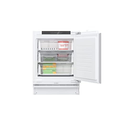Bosch Series 4 GUN21VFE0G Built Under Freezer with Flat Hinge, 82 x 59.8 cm