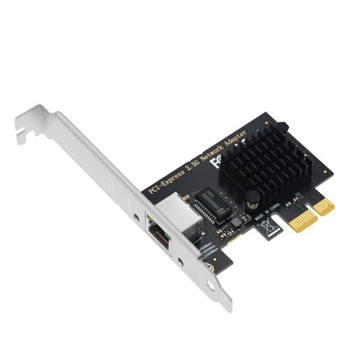 Tarjeta de Red PCI Express 2.5Gbps Ethernet Gigabit PCIE LAN 1 Puerto RJ45 para Intel I225V para PC de Escritorio miniatura 1