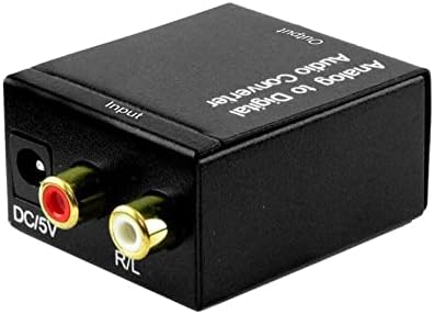 Conversor De Audio Analogio P/Digital - Entrada RCA X Saida Digit...