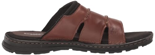 Image of Rockport Men's Darwyn Slide Sandal, COACH BROWN, 7