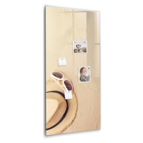 Tableau magnétique en verre pour effacer sans traces les plannings de bureau