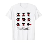 Pingu - Pingu Moods T-Shirt, Men, White, Large