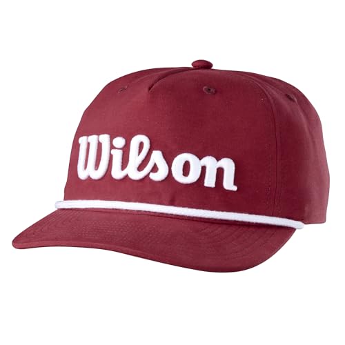 Casquette Wilson bordeaux idéale pour le tennis et les sorties en plein air