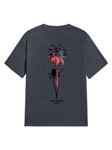 Men's Cocktail Graphic T-Shirts Short Sleeve Crew Neck Novelty Tee Shirt Tops2