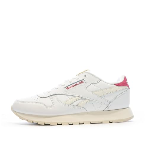Reebok Sneakers bianche classiche da donna, rosa, 37.5 EU