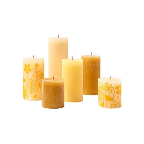 Bolsius Juego de 6 velas rústicas de Pascua Cover
