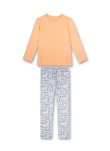Sanetta Mädchen 245404 Pyjamaset, Peach, 164