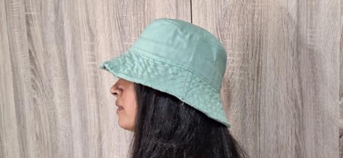 Chapéu Bucket hat em tecido Sarja Premium Lavado Levíssimo com aquele aroma de tecido lavado acompan