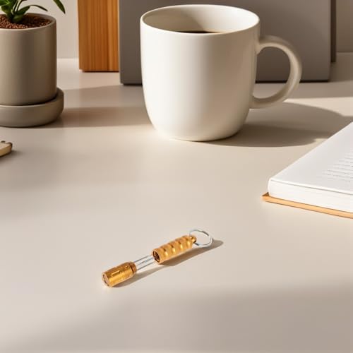 Herramienta Perforadora de Cigarros Portátil de Metal con Corte Preciso 6