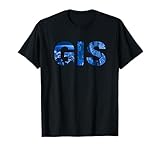 GIS Geoinformationssystem Geoinformatik Geographie T-Shirt