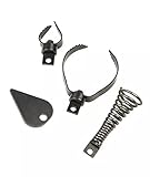 4-Piece Cutter Set Drain Cleaner Plumbing Snake Tool Cable Auger Clog Sewer Pipe