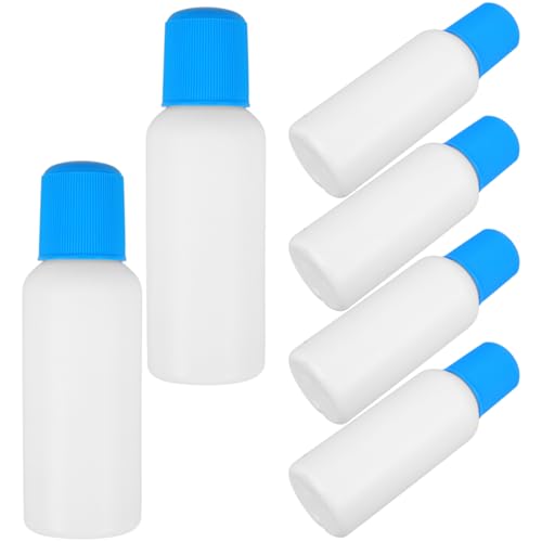 TOPPERFUN Refillable Sponge Applicator Bottles 4.72In Small Liniments Bottle with No Mess Sponge Head for Travel Essential Oils Liquid Storage
