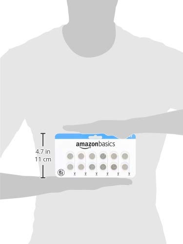 Amazon Basics Cr1620 Lithium Coin Cell Battery, 3 Volt, Long Lasting Power, Mercury Free - Pack Of 12 #TOP3