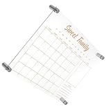 Hängende Acryl Trockenlöschtafel Notiztafel für Wochenplaner Vielseitig Einsetzbar Memoboard für Büro Zuhause und Schule für To Do Listen und Erinnerungen