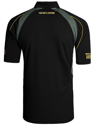 Malham USA Officially Licensed Embroidered US Army Polo Shirt – Army Shirts for Men - Military Shirts for Men2