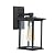 Zanritelit Outdoor Wall Sconce for Patio Hallway Entryway Yard, Waterproof Exterior Lantern for Porch, Aluminium Anti-Rust Outside Wall Mounted Light Fixture Vintage Black Outdoor Sconces Light