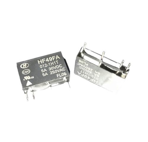 Relais HF49FA 012-1H1T pour réparer une carte électronique 12V 5A