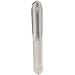 Hertel Straight Flute Tap, M5x0.8 Metric Coarse, 4 Flute, Plug Chamfer, High-Speed Steel, Bright/Uncoated Finish, 7/8