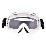 【Correa ajustable】 Nuestras gafas de motocross vienen con una correa ajustable elástica alta y antideslizante para adaptarse a cualquier casco y cualquier tamaño de cabeza. Perfecto para hombres, mujeres, adultos, jóvenes, niños, niños, niñas.