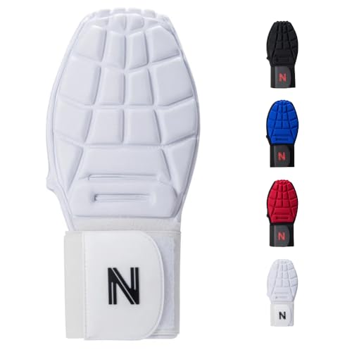 Norespnea Baseball Sliding Mitt, Sliding Mitt for Baseball and Softball, Baseball Sliding Mitt for Youth and Adult，Baseball Protective Equipment for Left and Right Hands-White-Adult