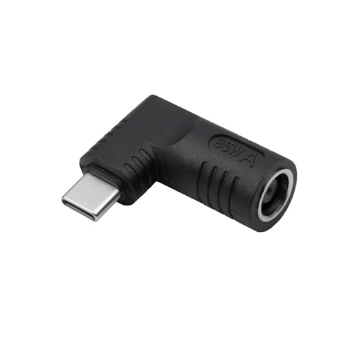 AKYGA AK-ND-D01 Adaptateur de Charge pour Ordinateur Portable 65 W 7,9 x 5,5 mm + Broche/USB-C Noir