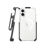 BELTRON Belt Clip Holster Compatible with Apple iPhone 16 Plus Clear Case - Features: Built in Kickstand (Holster Only, Case is NOT Included)