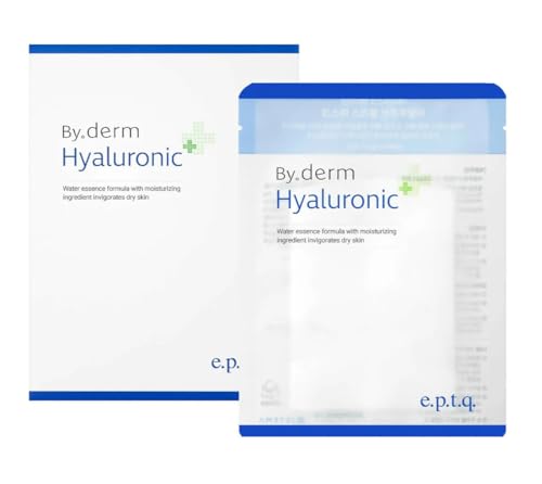e.p.t.q. eptq Byderm Derma Variety Sheet Mask 6Pack with High concentration Hyaluronic RX x2P & Calming Centella Cica x 2P & Niacinamide + Hyaluron Plus x 2P | Derma 3combo 6 Pcs Set - Image 8