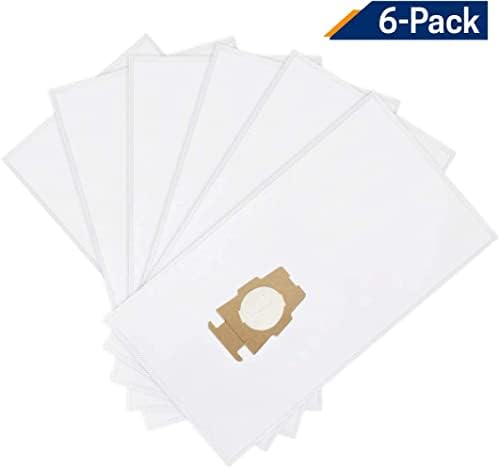 Kirby Vacuum, Polypropylene (PP), White, 6 Bags Plus Belt