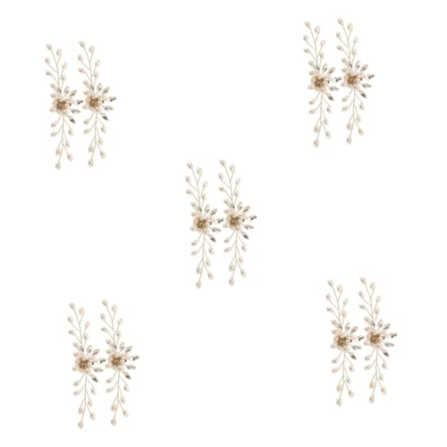 Pince à chaussures de mariée en fleur et boucle élégante pour escarpins de mariage