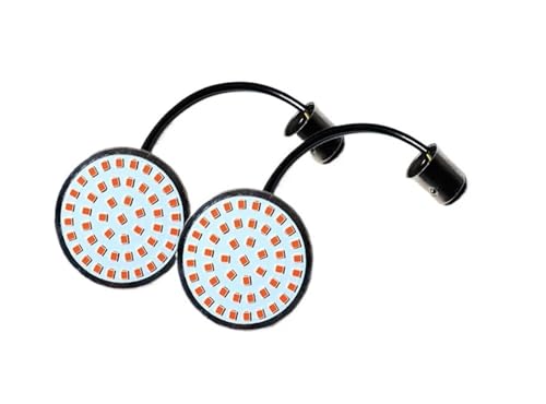 Clignotants LED moto 1157 blanc ambre pour éviter le manque de visibilité