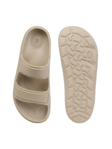 Image of Carlton London Men's Dual Strap Lightweight Comfort Slide Flip-Flop