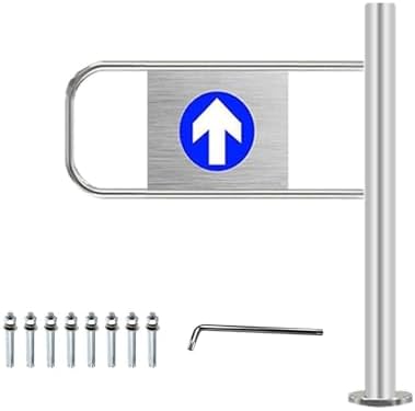Supermarket Safety Entrance Gate Queue Barriers - 50-100cm Width Unidirectional Auto Closing Door for Store & Scenic Areas, Durable Crowd Control Solution, Ideal for High Traffic Entries