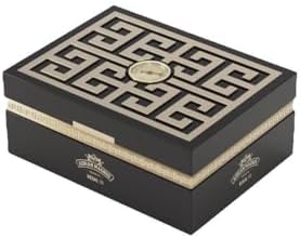Humidor de Puros ADRIAN MAGNUS con Higrómetro Hecho a Mano, Ultra...