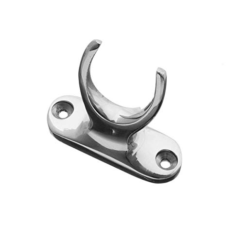 Mr. Windows Polished Chrome Pole Hook Holder For Sash Window, Attic, Loft, Velux, Skylight Poles (Polished Chrome)