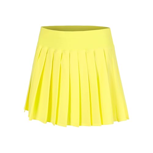 Quiet Please Love Pleated Gonna Ragazze Giallo